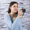 Hama Braid 120 popruh na digitálny fotoaparát nylon čierny, žltý