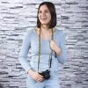 Hama Braid 120 popruh na digitálny fotoaparát nylon čierny, žltý