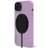Zadný kryt Decoded iPhone 14 Plus levanduľový 17 cm antimikrobiálny