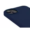 Decoded D23IPO14MBCS9NE antimikrobiálny silikónový zadný kryt MagSafe pre iPhone 14 Plus, Navy Peony