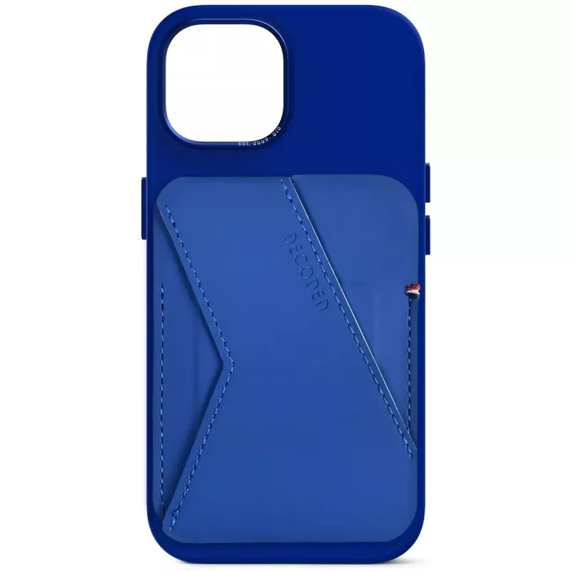 Decoded D24MSCS1GB blue silicone peňaženka na karty so stojanom