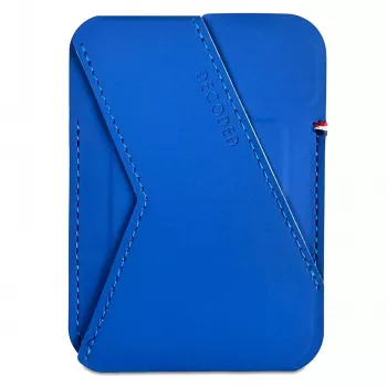 Decoded D24MSCS1GB blue silicone peňaženka na karty so stojanom