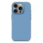 Decoded D25IPO16PBCS9AE antimikrobiálny silikónový zadný kryt pre iPhone 16 Pro, svetlomodrý