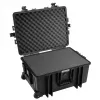 B&W 6800/B/SI Outdoor Case Type 6800 kufor s tvrdým plášťom, polypropylén, s penovou vložkou, čierny