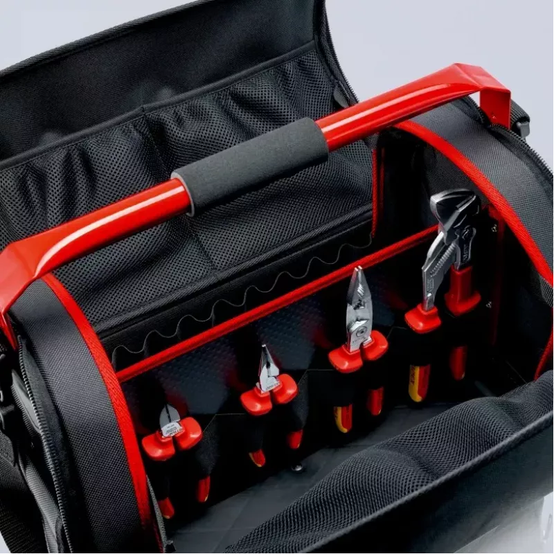 Taška na náradie Knipex 00 21 08 LE čierna červená polyester