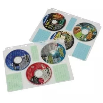 Hama indexové obaly na CD-ROM 60 diskov transparentné
