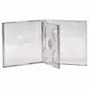 Hama 44752 CD dvojité jewel case balenie 5 ks pre 2 disky transparentné