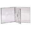 Hama 44752 CD dvojité jewel case balenie 5 ks pre 2 disky transparentné