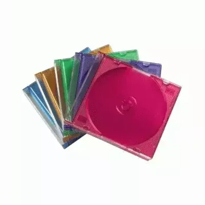 Hama CD slim box balenie 25 ks, farebný 1 disk viacfarebné