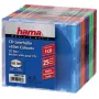 Hama CD slim box balenie 25 ks, farebný 1 disk viacfarebné