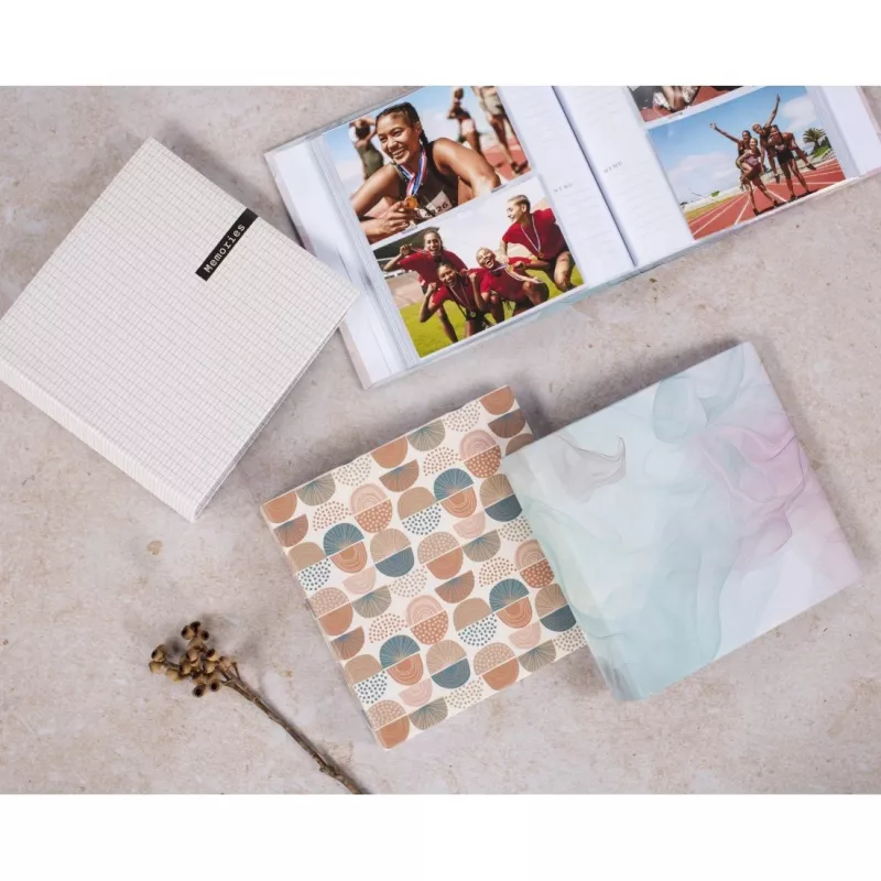 Hama Designline II fotoalbum biely 200 listov 10 x 15 cm