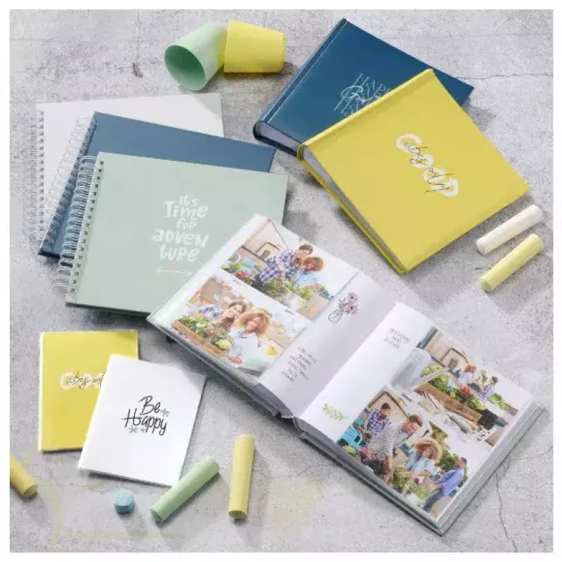 Hama Good Things fotoalbum žltý 100 listov 10 x 15 špirálová väzba