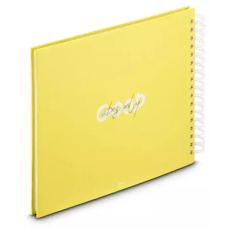 Hama Good Things fotoalbum žltý 100 listov 10 x 15 špirálová väzba