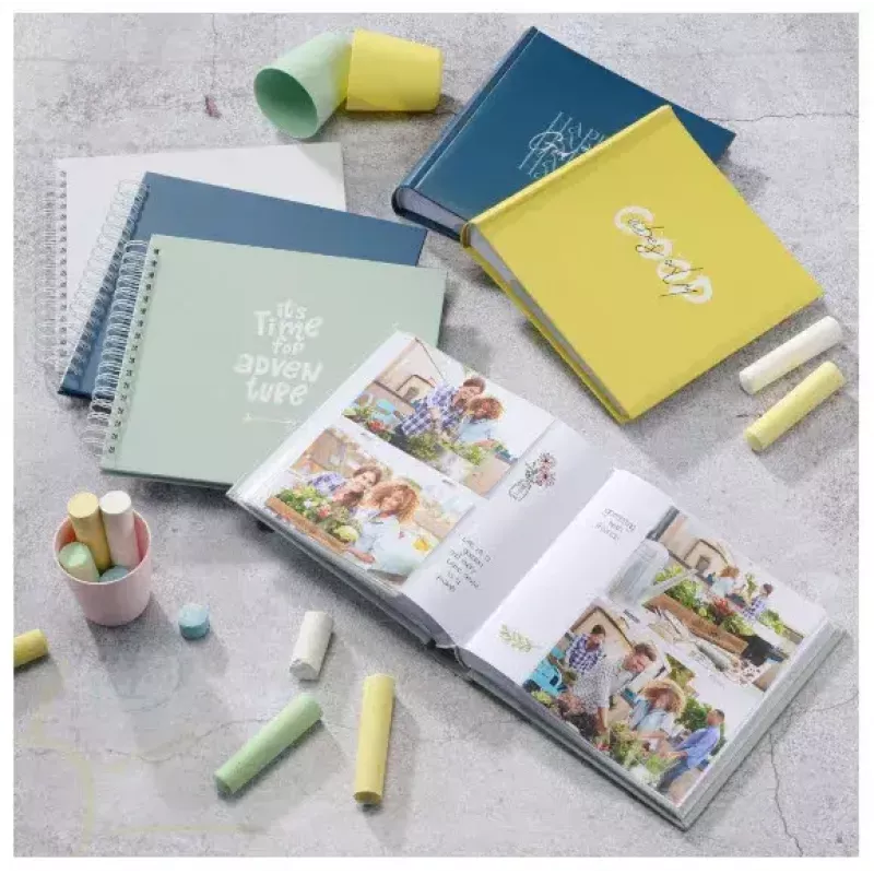 Hama Good Things fotoalbum žltý 100 listov 10 x 15 špirálová väzba