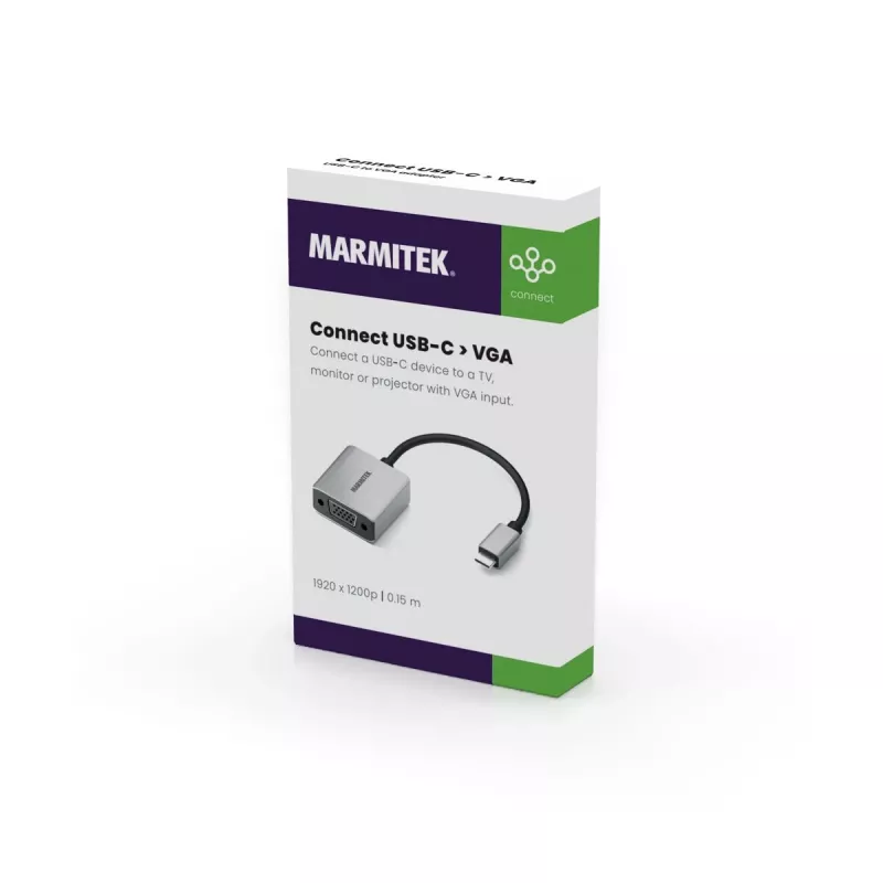 Marmitek Connect USB C to VGA - USB-C na VGA adaptér