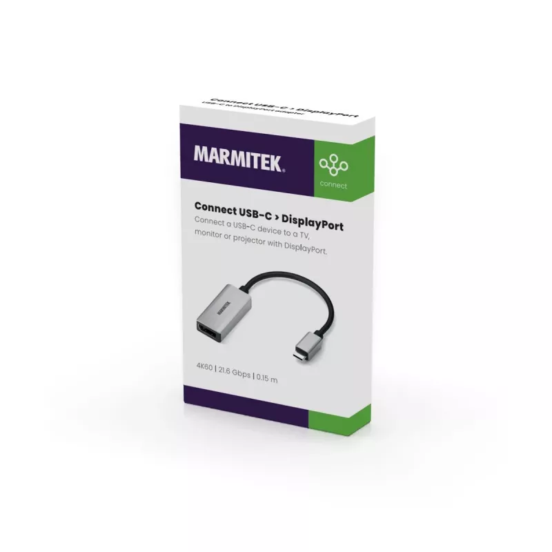 USB-C na DisplayPort adaptér Marmitek 8371 4K 60Hz