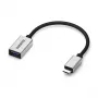 USB kábel Marmitek 08375 0,15 m USB 3.2 Gen 1 USB-C USB-A čierny strieborný