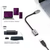 USB kábel Marmitek 08375 0,15 m USB 3.2 Gen 1 USB-C USB-A čierny strieborný
