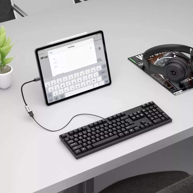 USB kábel Marmitek 08375 0,15 m USB 3.2 Gen 1 USB-C USB-A čierny strieborný