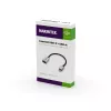 USB kábel Marmitek 08375 0,15 m USB 3.2 Gen 1 USB-C USB-A čierny strieborný