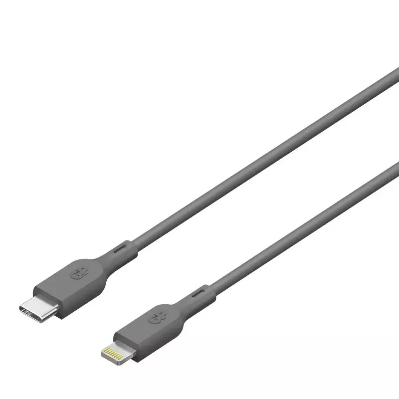 Kábel GP Batteries CL1P 1m sivý Lightning USB C