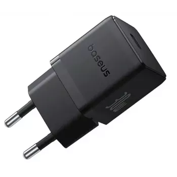 Nabíjačka Baseus Palm Universal čierna AC, 30 W, USB-C PD, do interiéru, univerzálna kompatibilita