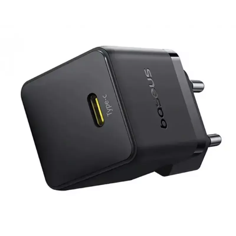Nabíjačka Baseus Palm Universal čierna AC, 30 W, USB-C PD, do interiéru, univerzálna kompatibilita