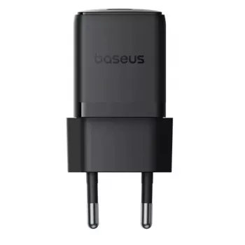 Nabíjačka Baseus Palm Universal čierna AC, 30 W, USB-C PD, do interiéru, univerzálna kompatibilita