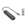 Conceptronic ABBY13B Gigabit Ethernet USB 3.2 Gen 1 adaptér s USB hubom, GbE, USB-A x 2, USB-C x 2