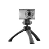 Stativ Mantona 21406 smartfón digitálny fotoaparát 3 nohy čierny sivý