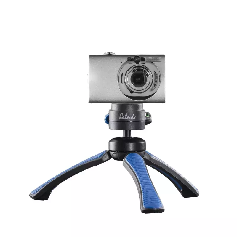 Stativ Mantona 21405 smartfón digitálny fotoaparát 3 nohy čierny modrý