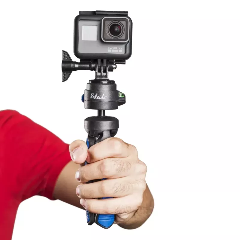 Stativ Mantona 21405 smartfón digitálny fotoaparát 3 nohy čierny modrý