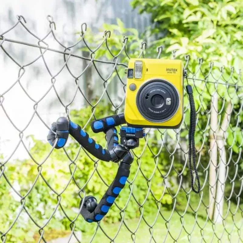 Stativ Mantona 21399 digitálne/filmové kamery 3 nohy čierna modrá
