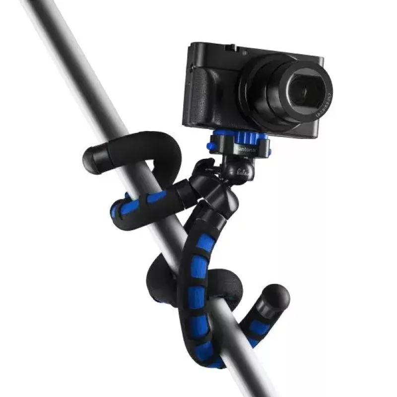 Stativ Mantona 21399 digitálne/filmové kamery 3 nohy čierna modrá