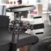 Stativ Mantona 21400 pre digitálne/filmové kamery 3 nohy čierna sivá