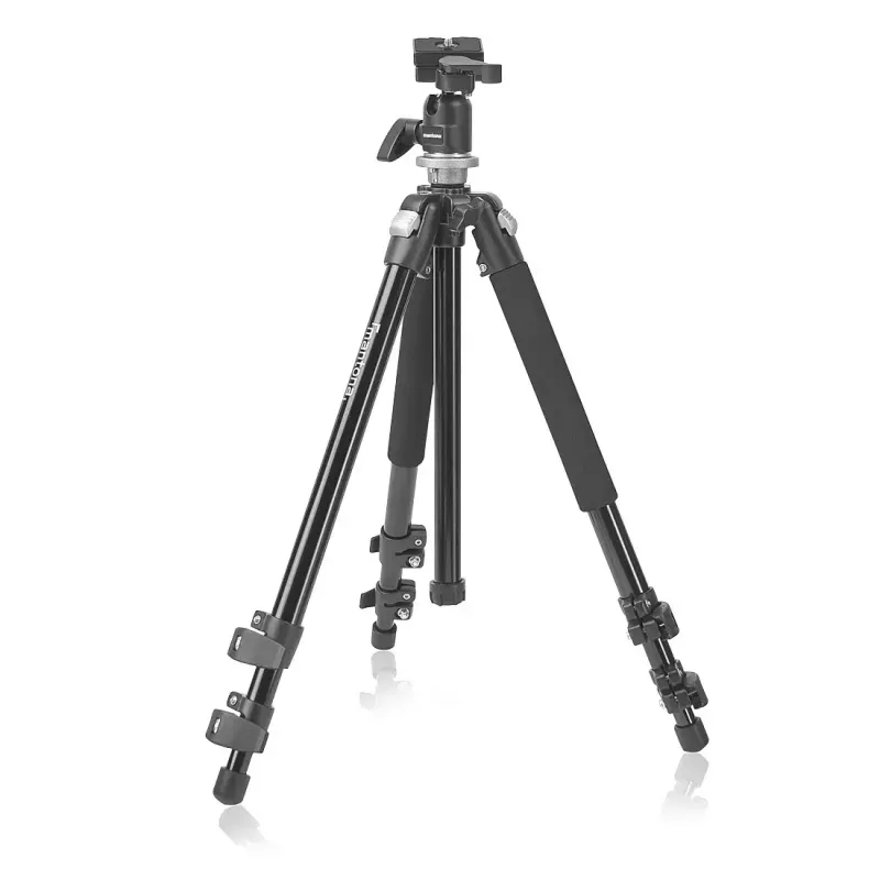 Stativ Mantona Scout pre digitálne/filmové kamery 3 nohy čierna