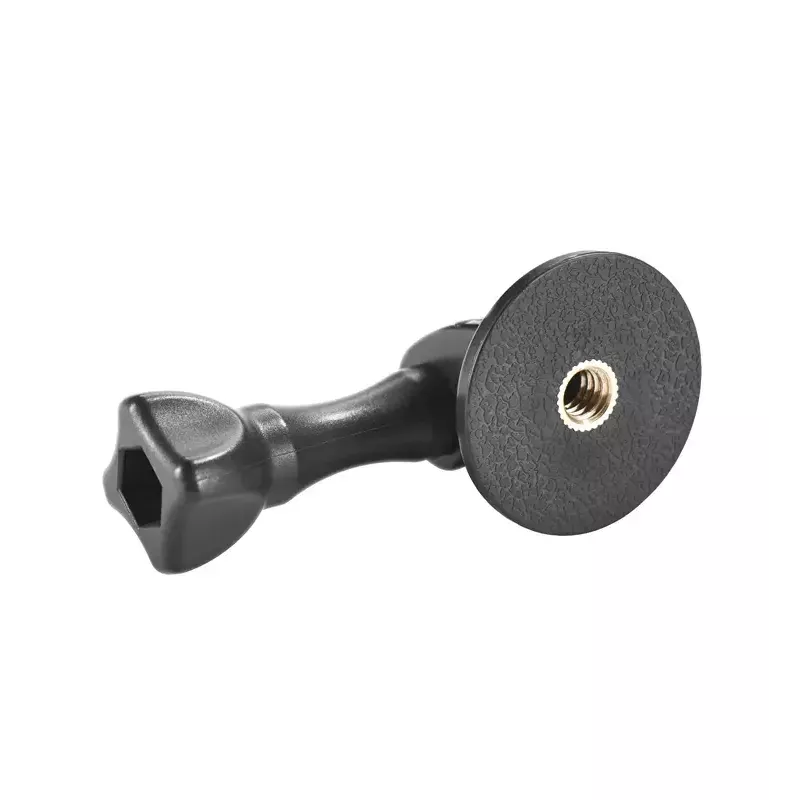Stativový adaptér Cullman Cross CX125, závit 1/4 palca, pre GoPro, čierny, 20 g