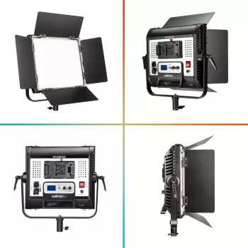 Walimex Rainbow 50 W LED svetlo čierne hliník plast 50000 h