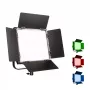 Walimex Rainbow 50 W LED svetlo čierne hliník plast 50000 h