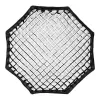 Softbox Godox SB-FW140 čierny nylon s difúzormi a voštinovým mriežkovaním