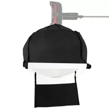 Aputure Lantern 90 čierny biely 90 cm difúzny kryt pružinová klietka
