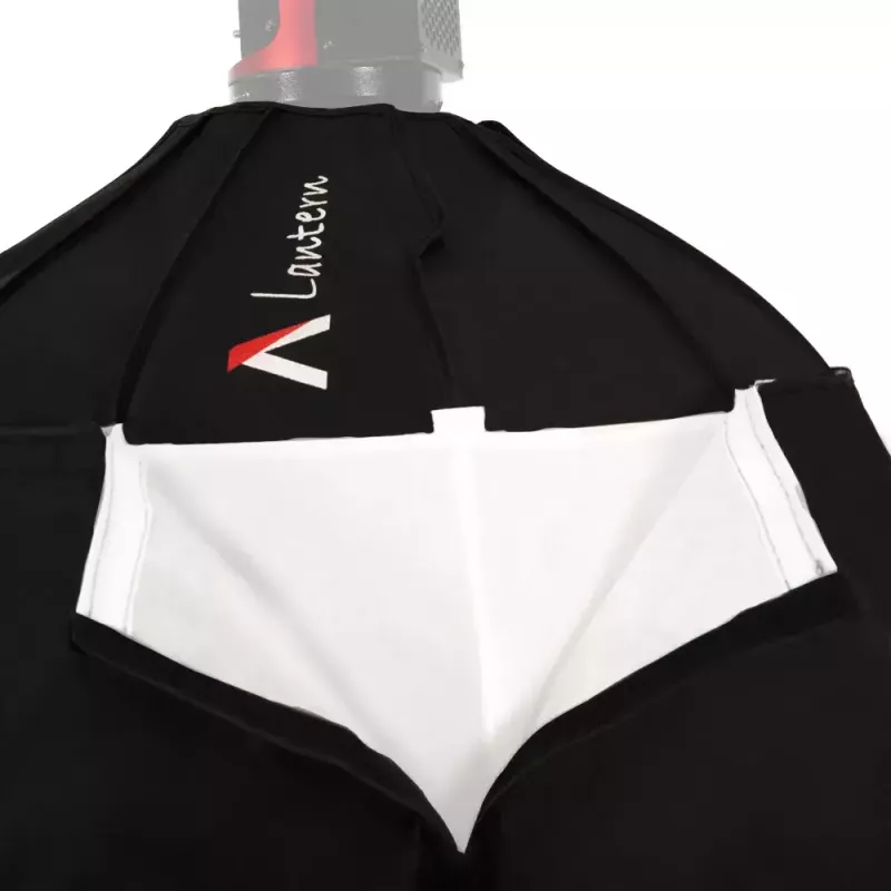 Aputure Lantern 90 čierny biely 90 cm difúzny kryt pružinová klietka