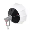 Aputure Lantern 90 čierny biely 90 cm difúzny kryt pružinová klietka