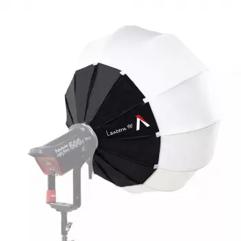 Aputure Lantern 90 čierny biely 90 cm difúzny kryt pružinová klietka