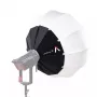 Aputure Lantern 90 čierny biely 90 cm difúzny kryt pružinová klietka