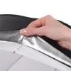 Walimex 1017655 dáždnik 2v1 odrazový a priesvitný, biely, 109 cm