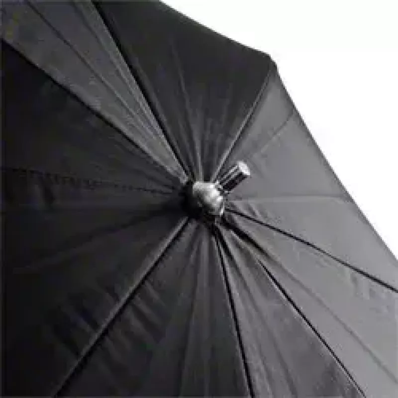 Walimex 1017655 dáždnik 2v1 odrazový a priesvitný, biely, 109 cm