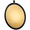 Reflektor Walimex 17689 okrúhly zlatá strieborná 56 cm