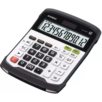 Finančná kalkulačka Casio WD-320MT desktop 12-miestna čierna biela