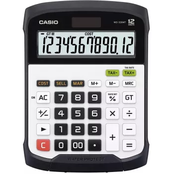 Finančná kalkulačka Casio WD-320MT desktop 12-miestna čierna biela